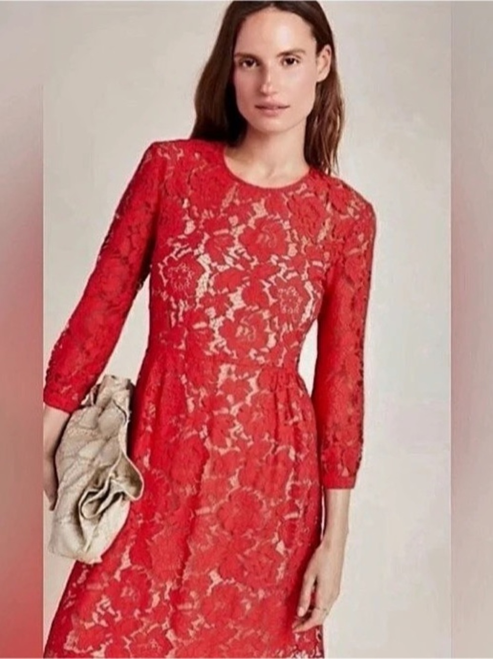 NWT Anthropologie Mare Mare lace dress S